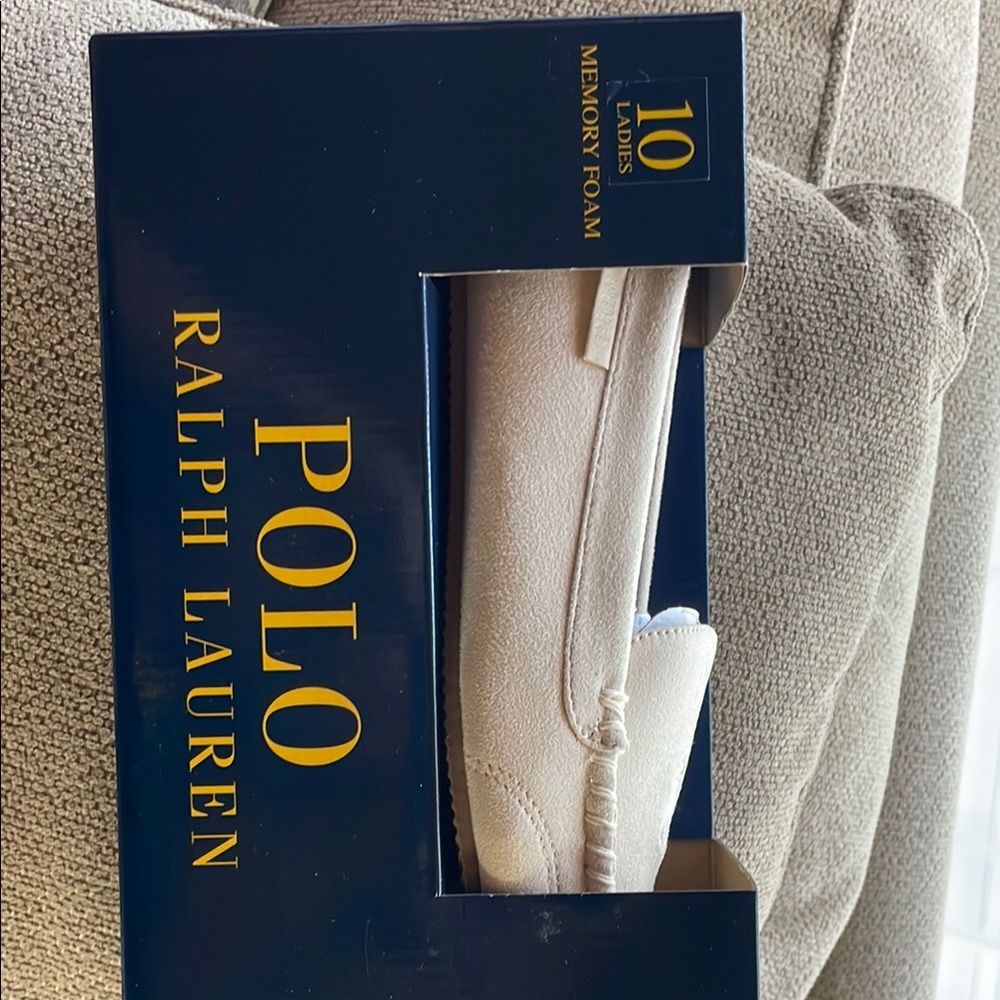 Polo by Ralph Lauren Women's Cream Loafers